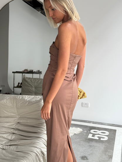 Sir the Label Alba Strapless Gown