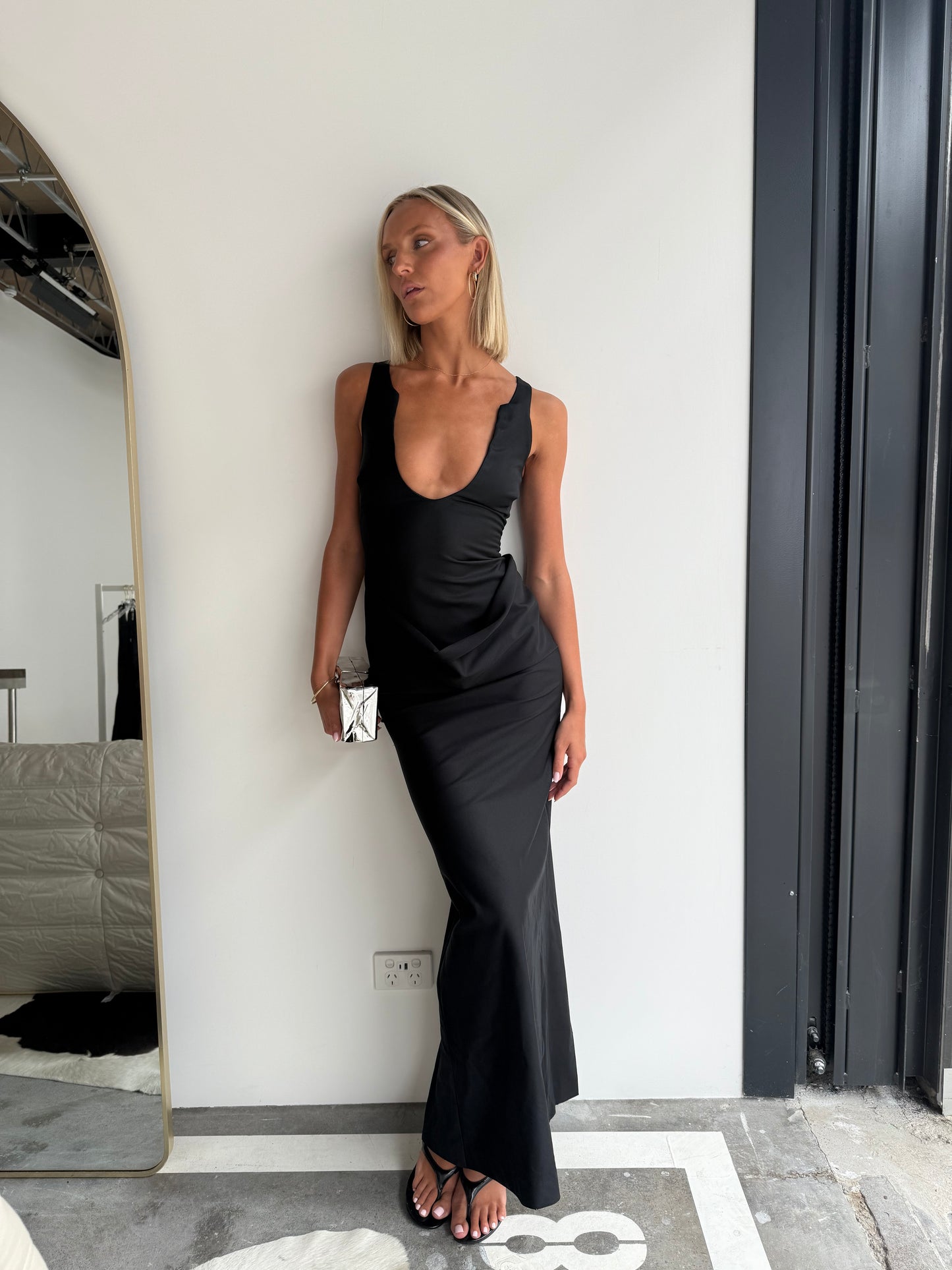 Christopher Esber Arced Column gown