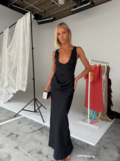 Christopher Esber Arced Column gown