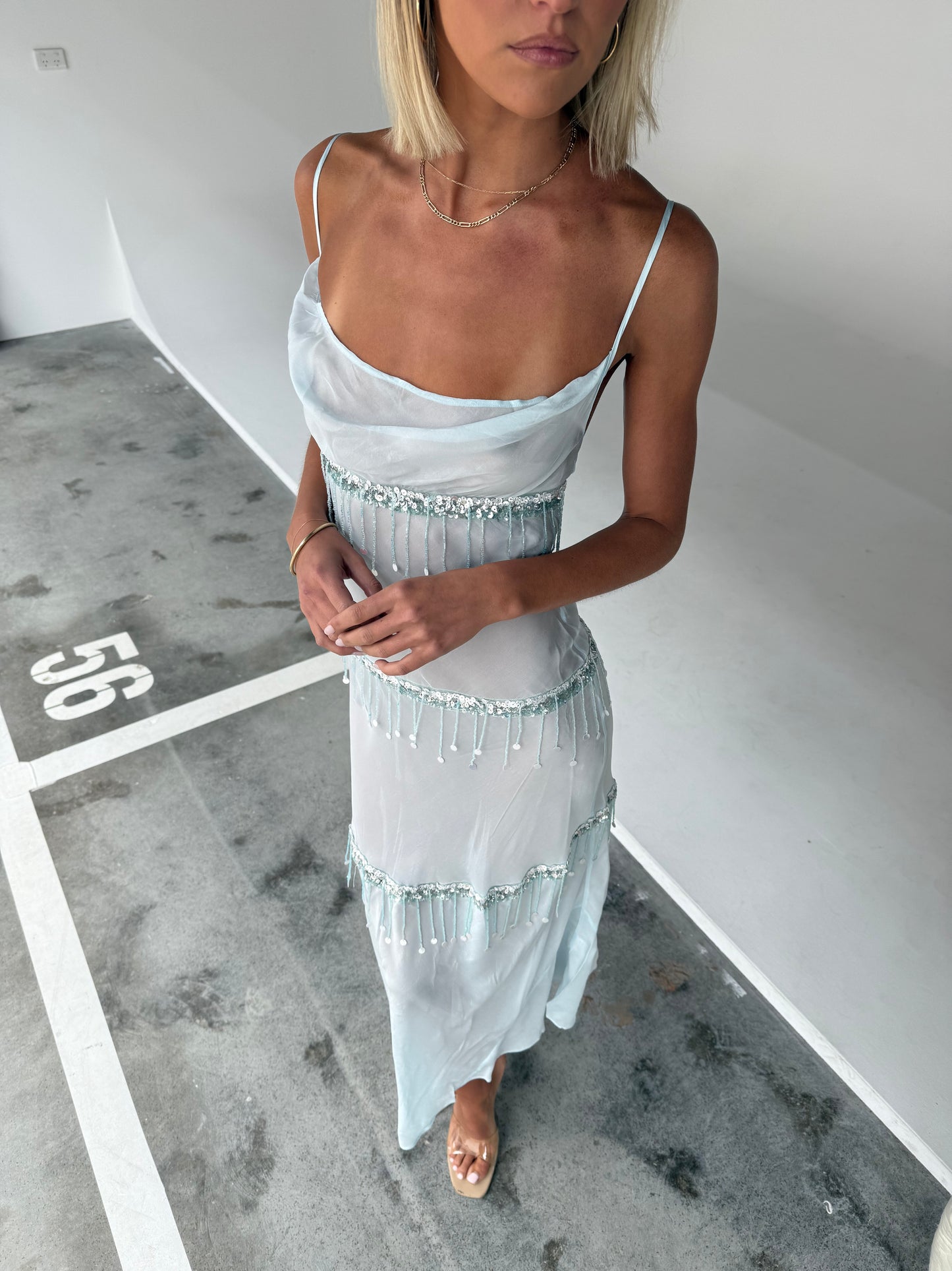 Asta Resort Layla Hand Beaded Dress