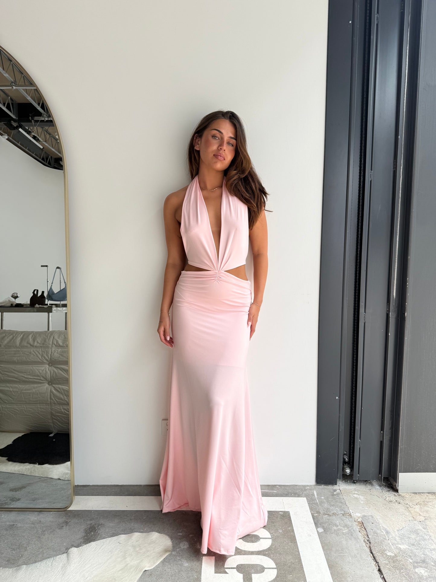Hntr the Label Azalea Dress in pink