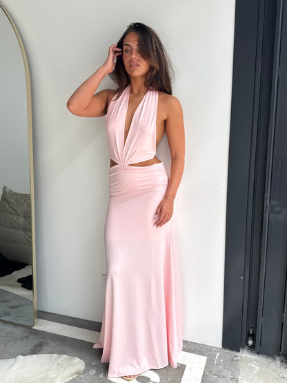 Hntr the Label Azalea Dress in pink