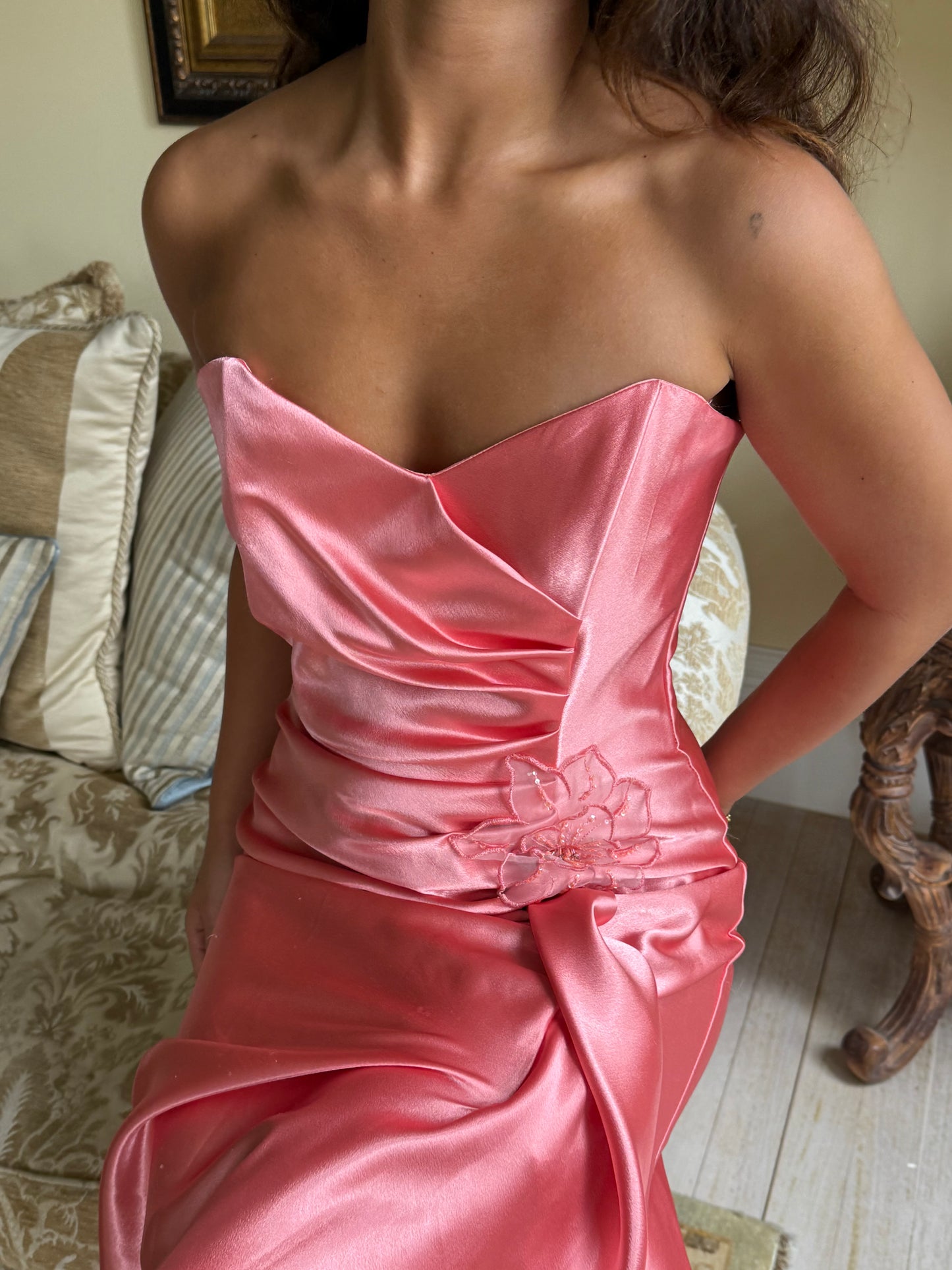 Vintage Scarlet Gown