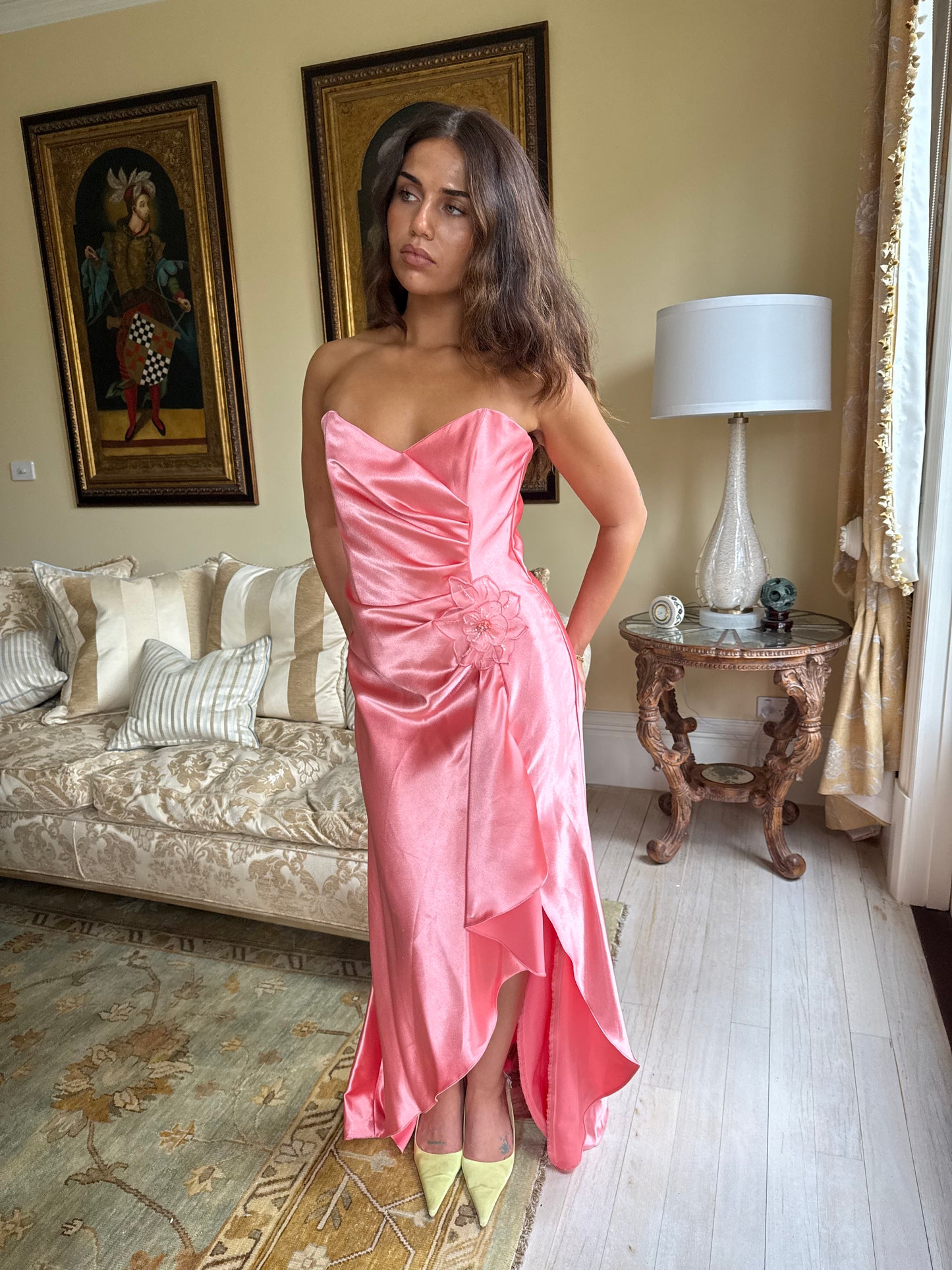 Vintage Scarlet Gown