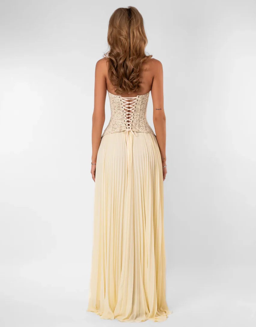 Fenity Gaia Dress in Butter