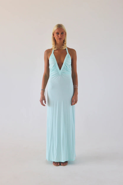 Solamusa Angelina Maxi in Aqua